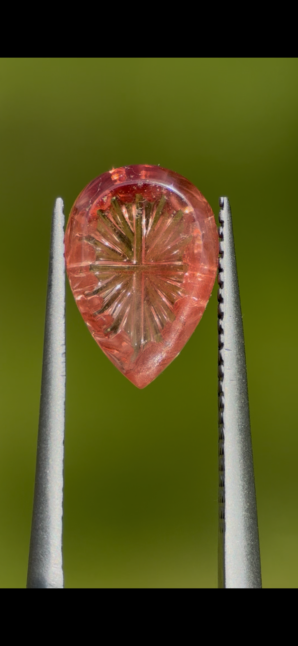 Oregon Sunstone, Fantasy Cut, 1.82ct