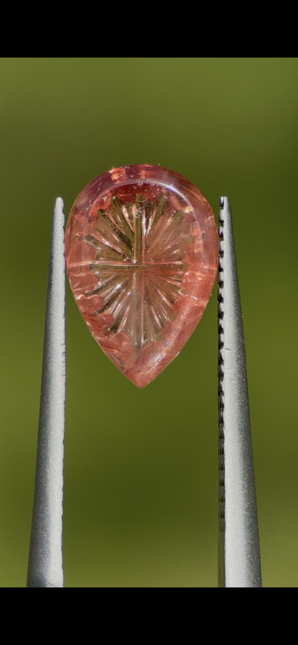 Oregon Sunstone, Fantasy Cut, 1.82ct