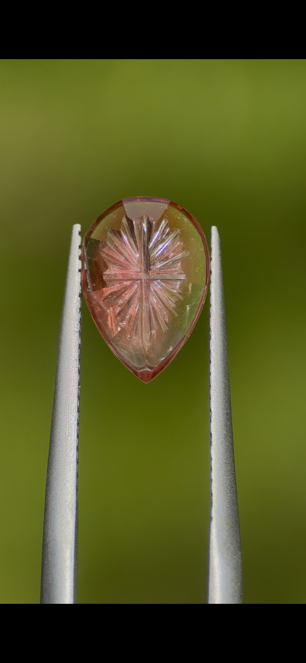 Oregon Sunstone, Fantasy Cut, 1.82ct