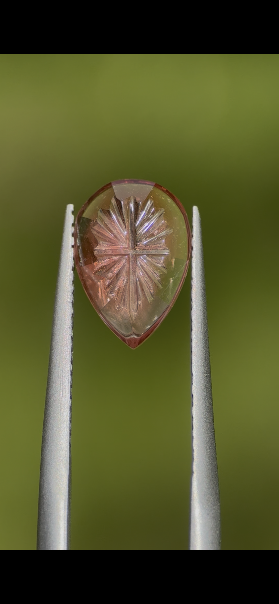 Oregon Sunstone, Fantasy Cut, 1.82ct