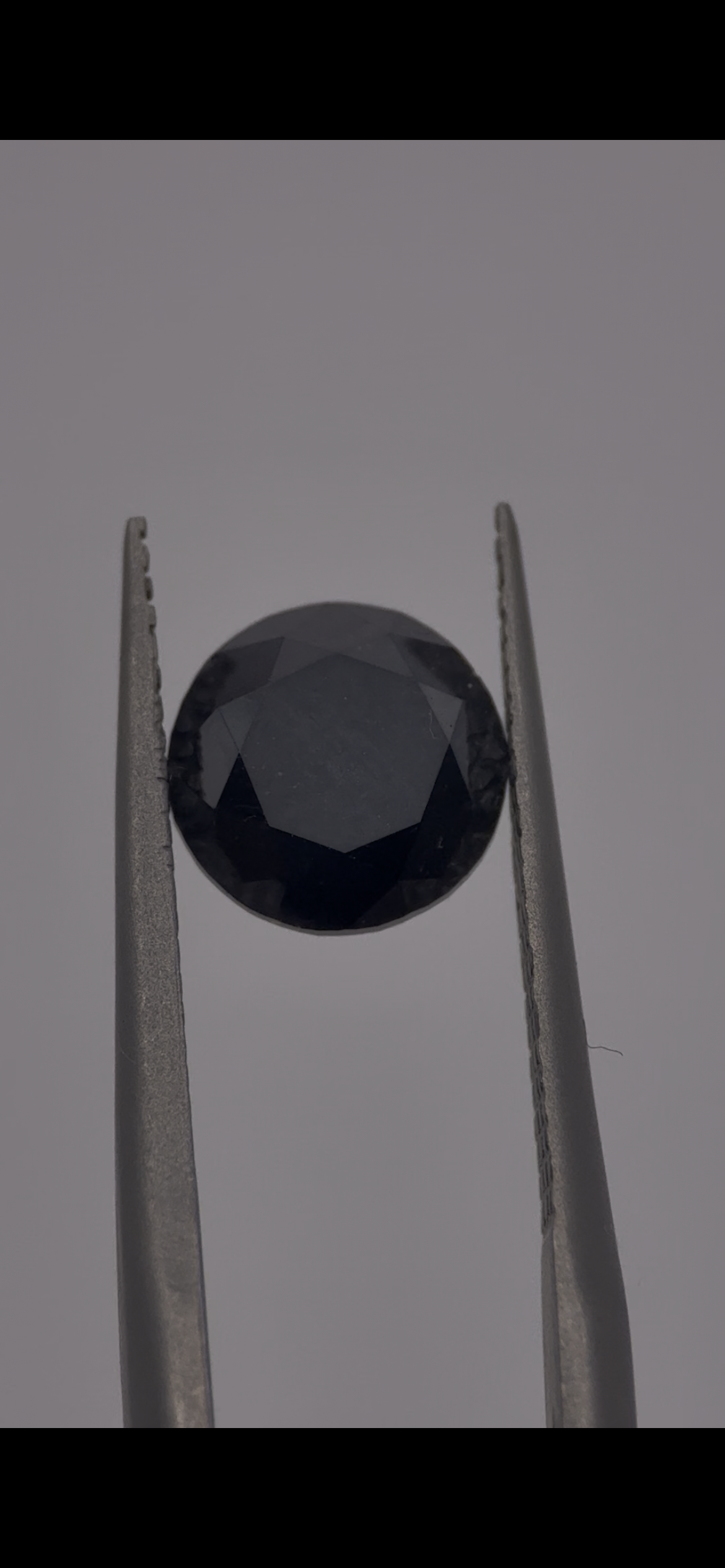 Black Diamond, Round Brilliant, 2.10ct