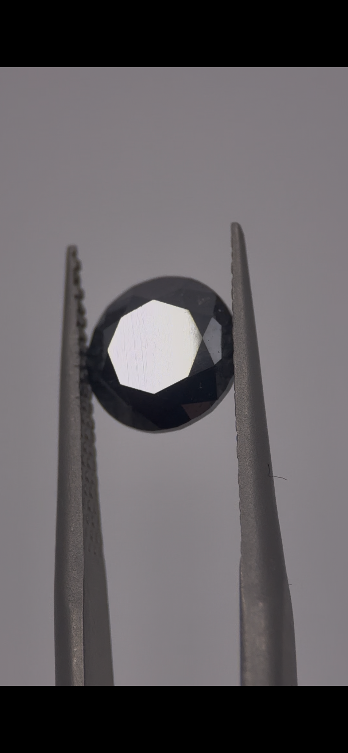 Black Diamond, Round Brilliant, 2.10ct