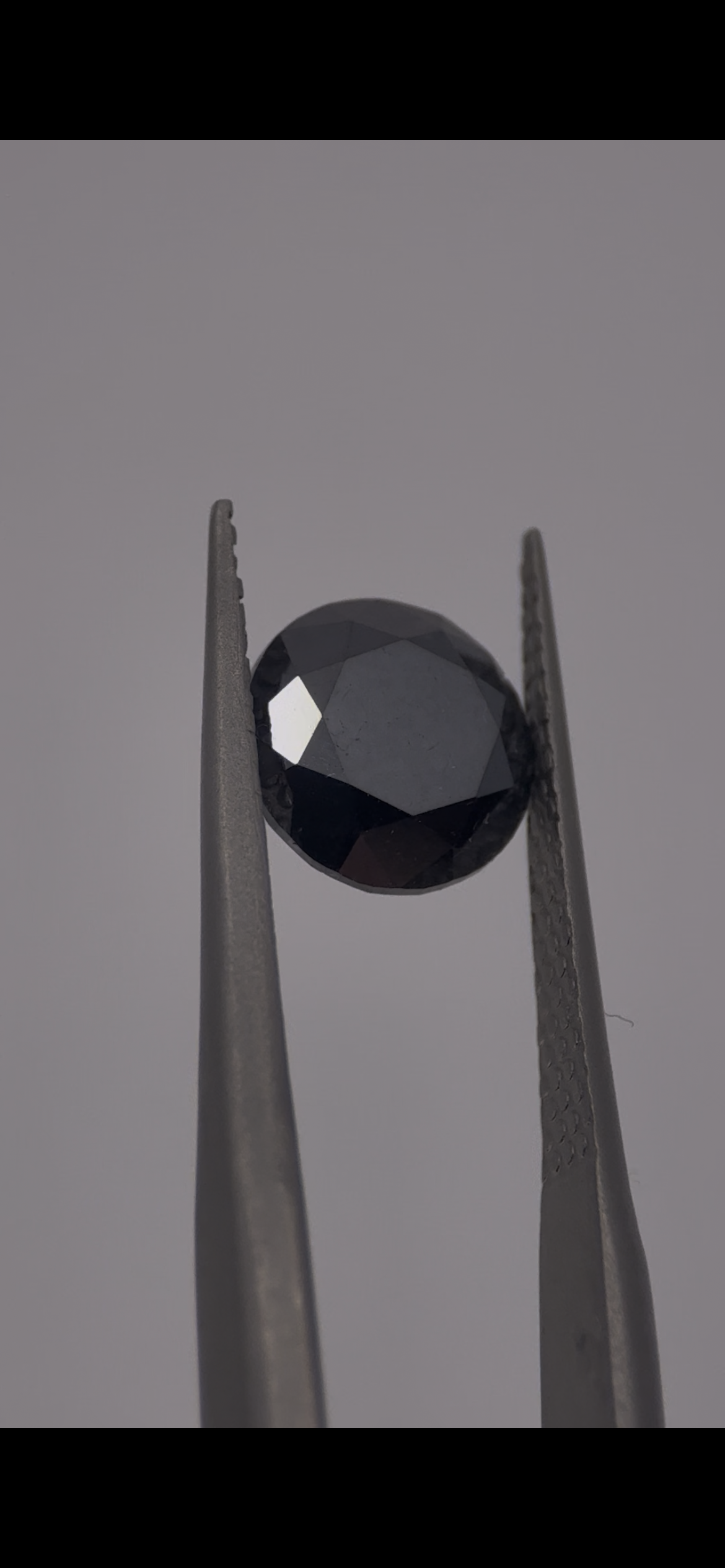 Black Diamond, Round Brilliant, 2.10ct