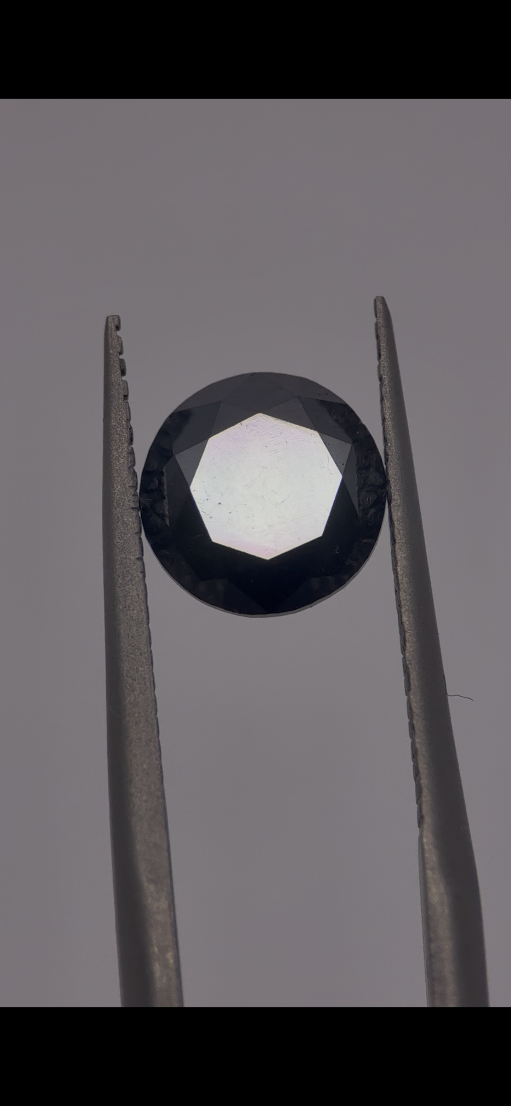 Black Diamond, Round Brilliant, 2.10ct