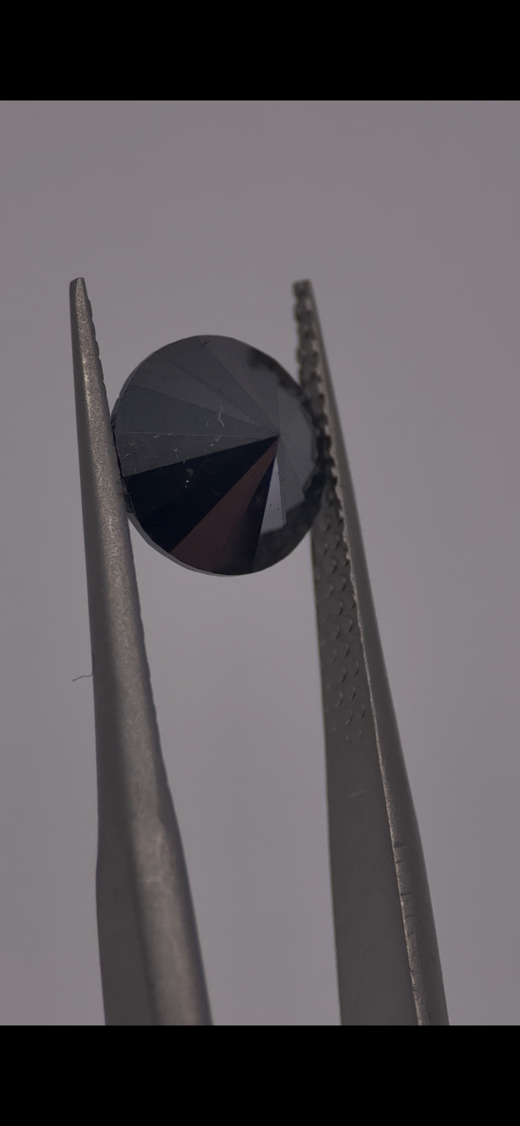 Black Diamond, Round Brilliant, 2.10ct