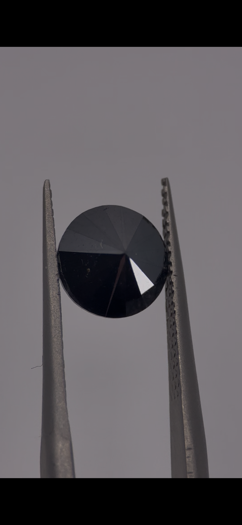 Black Diamond, Round Brilliant, 2.10ct