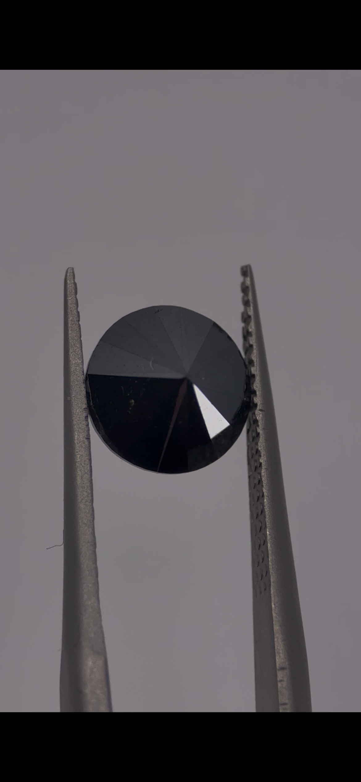 Black Diamond, Round Brilliant, 2.10ct