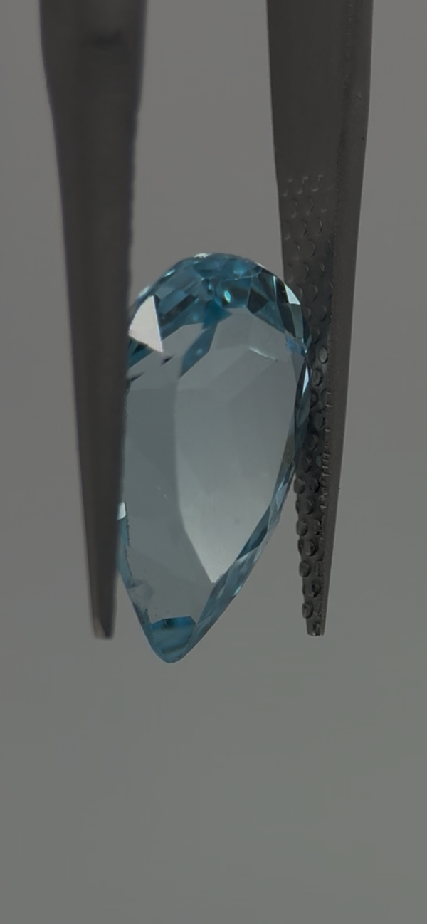 Aquamarine, Pear Cut, 5.61ct