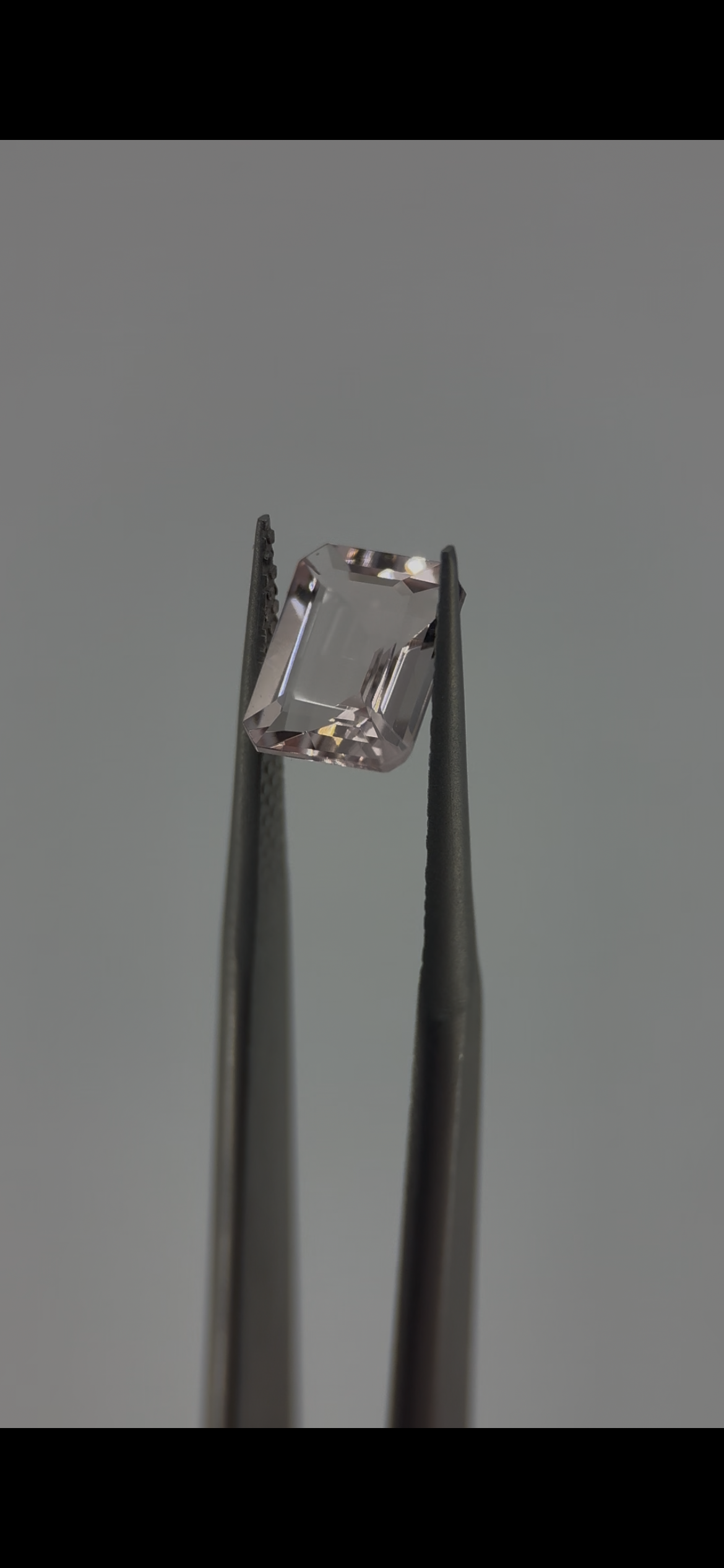 Pink Morganite, Emerald Cut, 2.00ct
