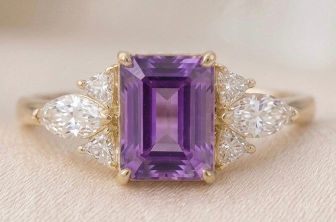Sapphire Engagement Ring