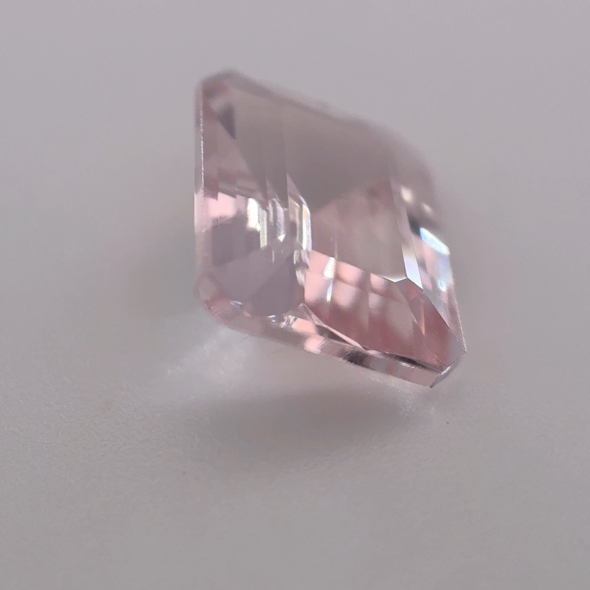Pink Morganite, Emerald Cut, 2.00ct