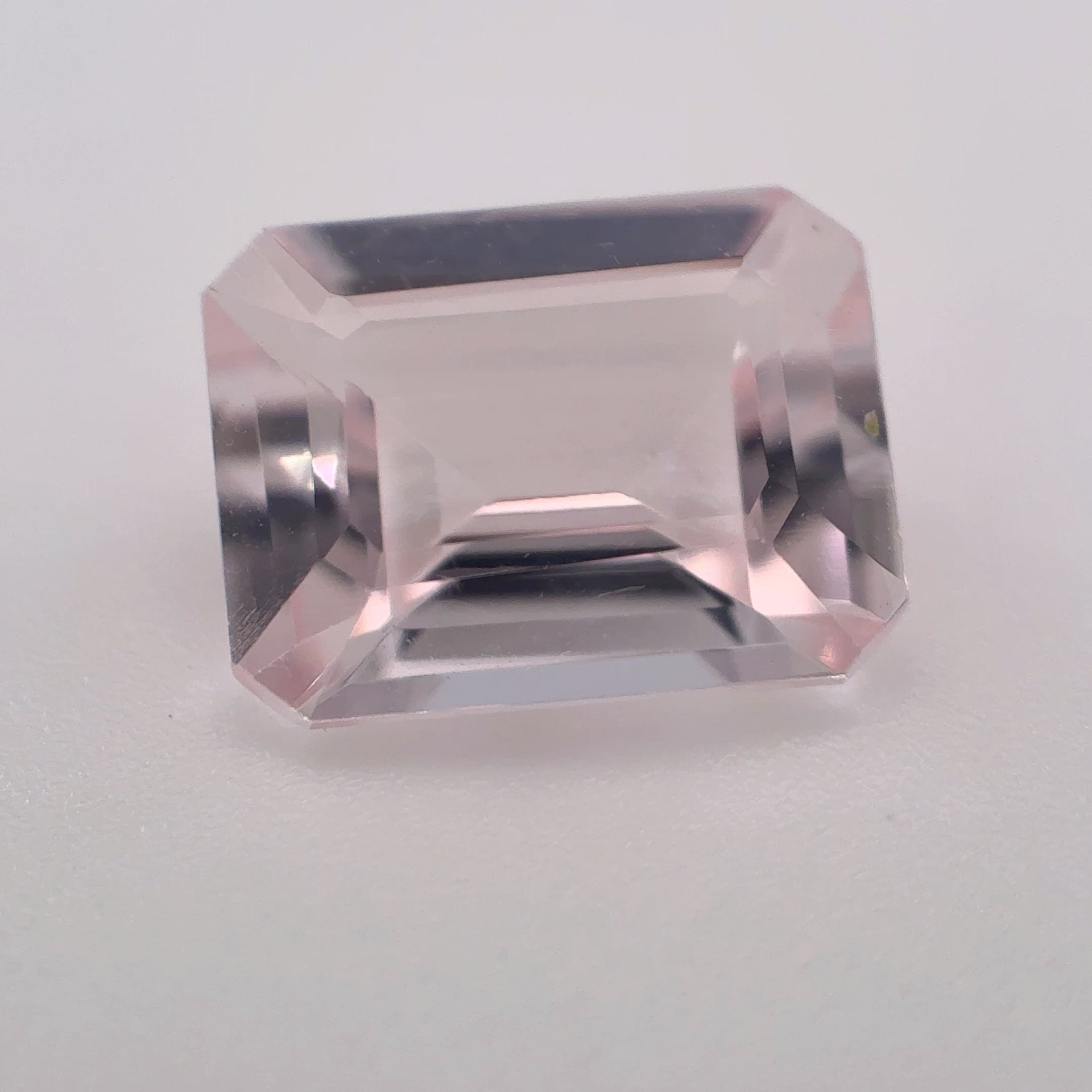 Pink Morganite, Emerald Cut, 2.00ct