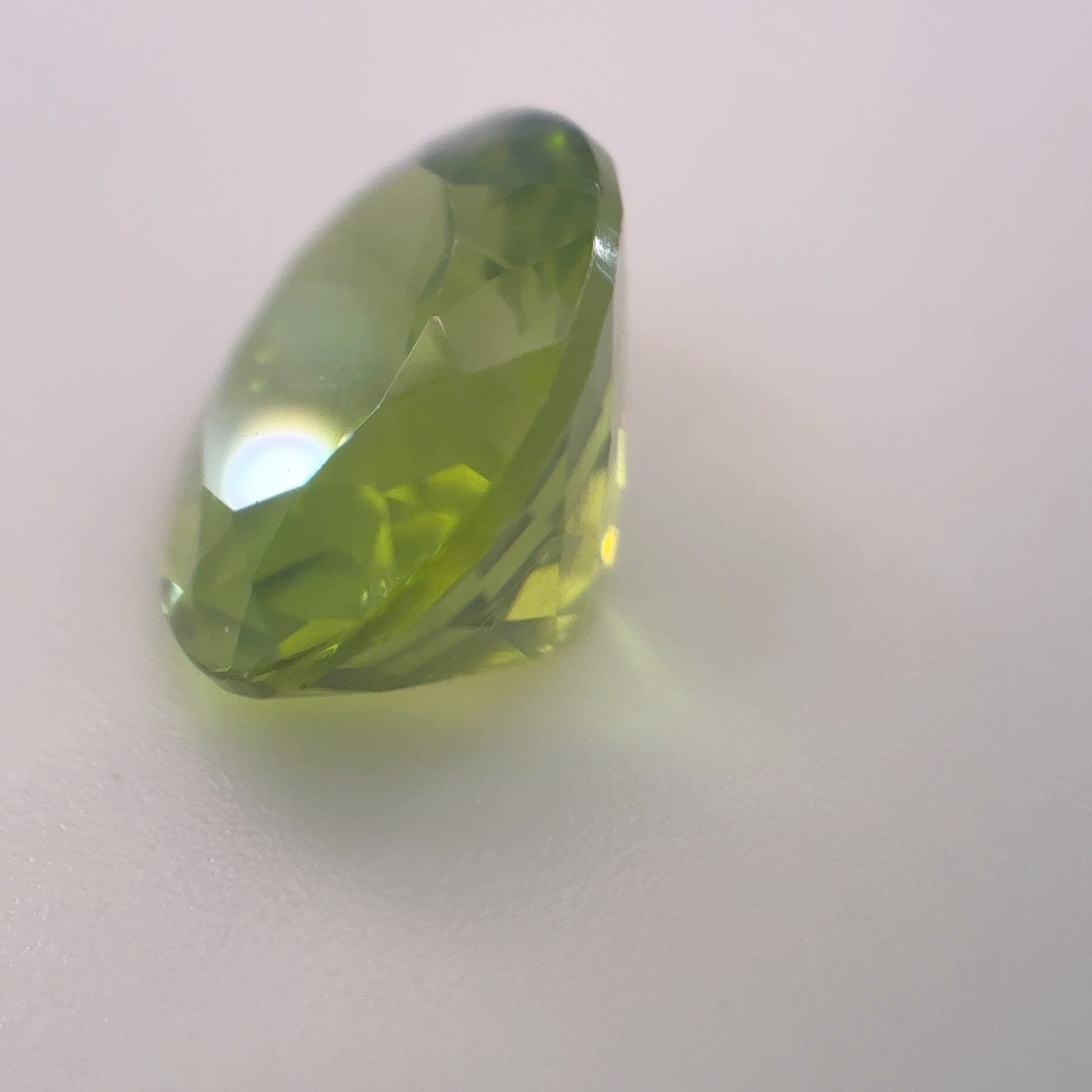 Peridot, Oval Cut, 3ct.