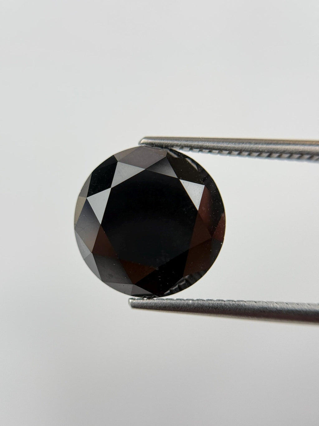 Black Diamond, Round Brilliant, 2.10ct