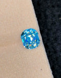 Blue Zircon, Cushion Cut, 1.91ct