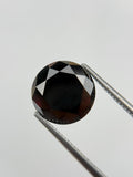 Black Diamond, Round Brilliant, 2.10ct