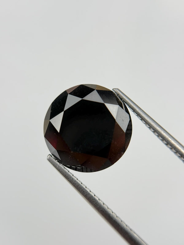 Black Diamond, Round Brilliant, 2.10ct