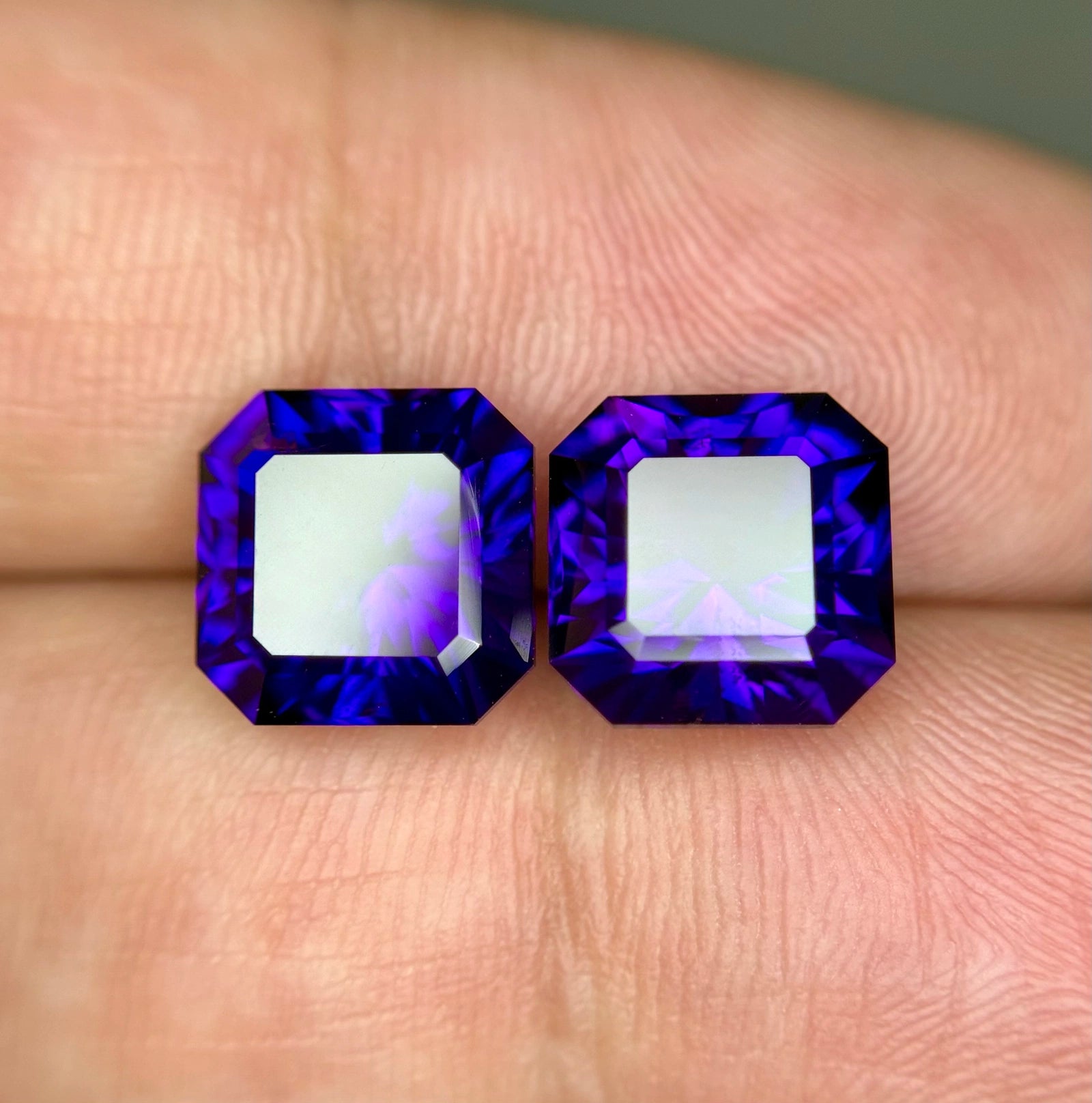Siberian Amethyst Pair, 7.71ct
