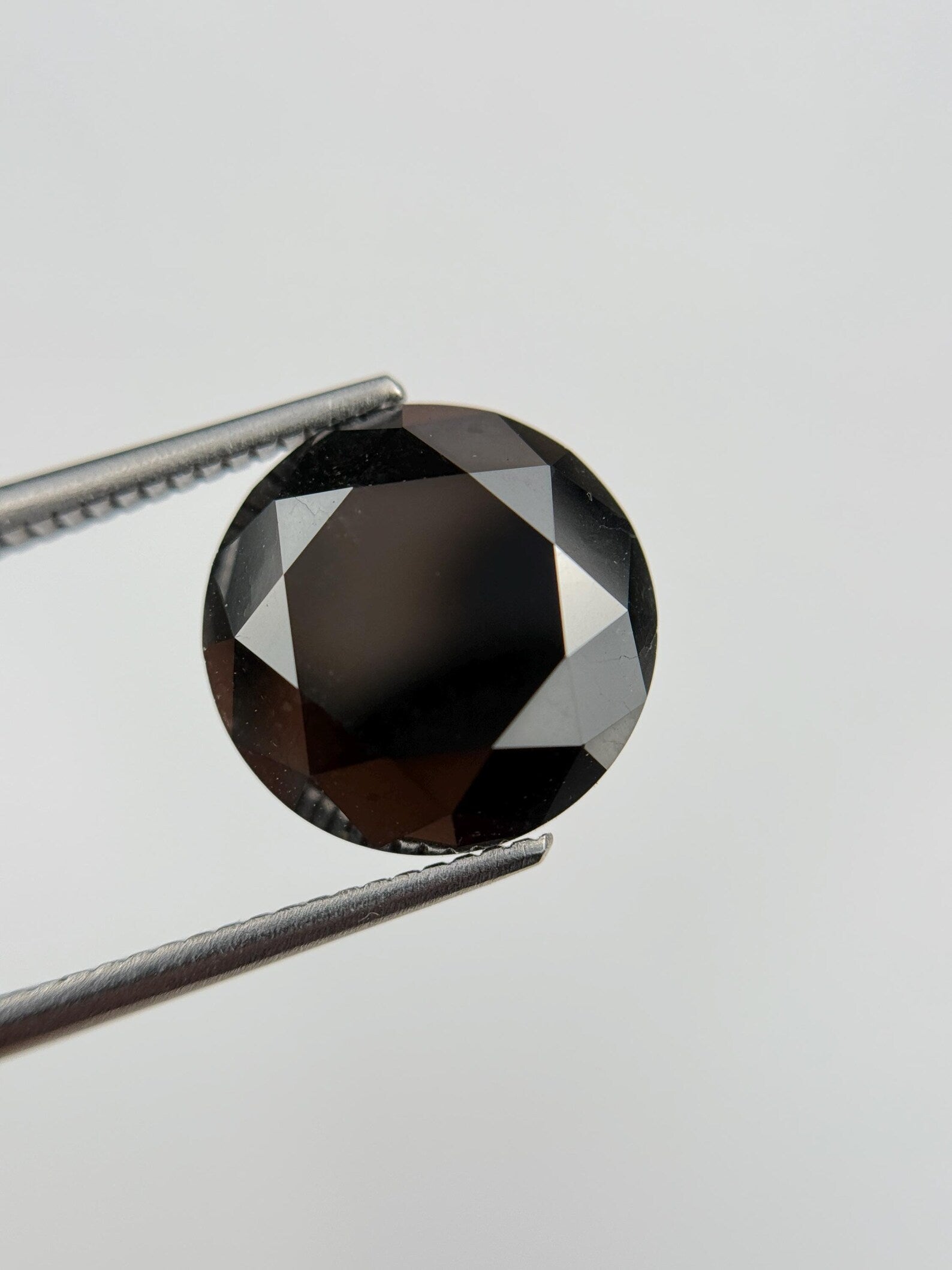 Black Diamond, Round Brilliant, 2.10ct