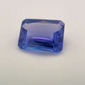 Violet Tanzanite, Emerald Cut, 2.61ct
