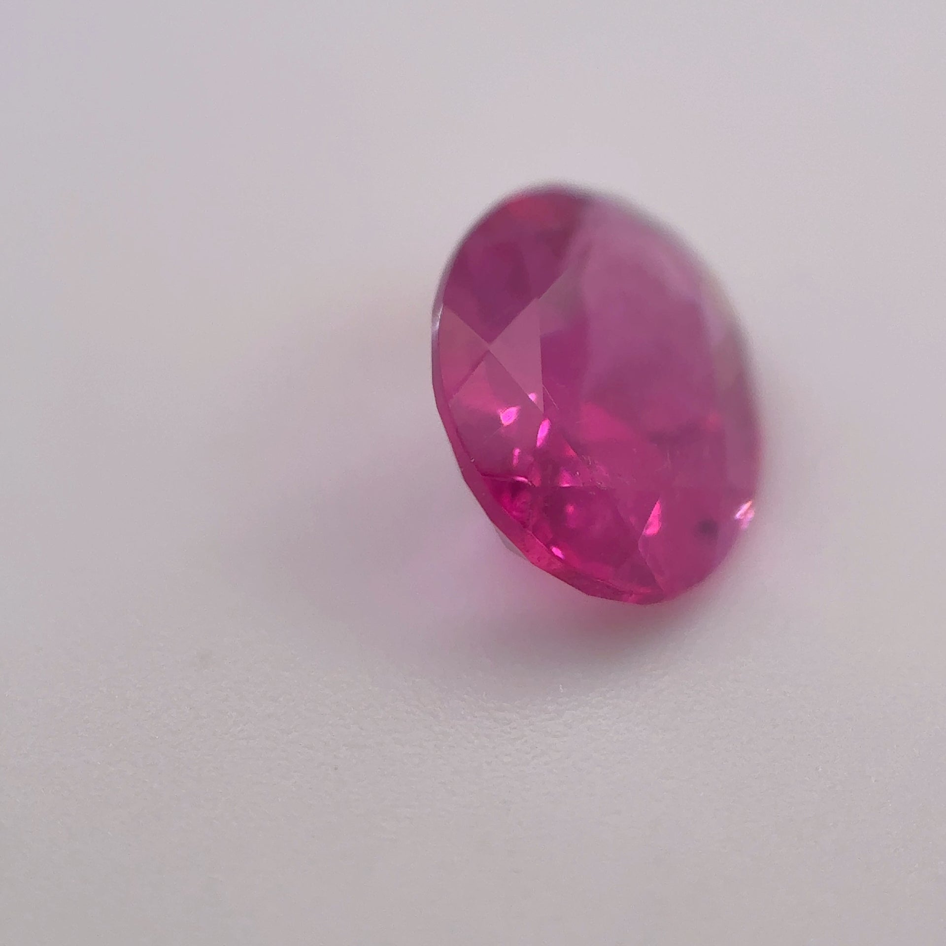 Rubellite Tourmaline, Oval, 1.20ct