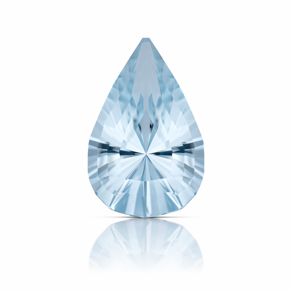 Aquamarine, Precision Cut, 4.00ct