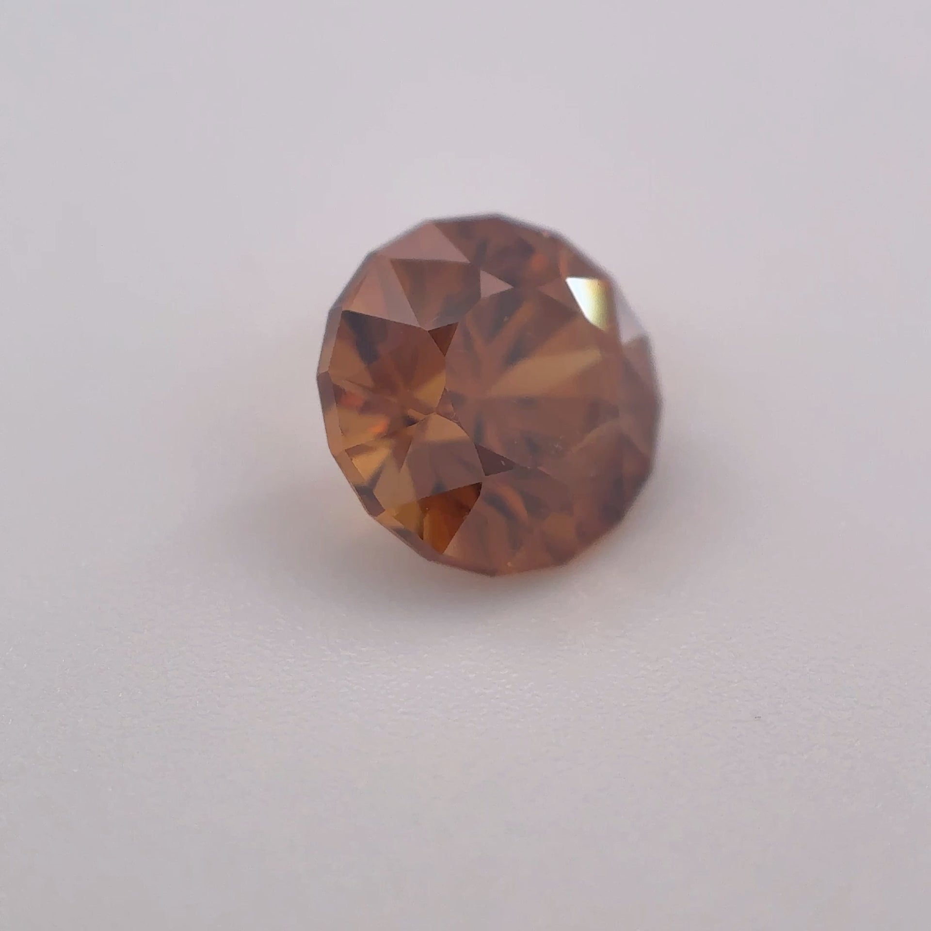 Golden Zircon, Master Cut, 1.21ct