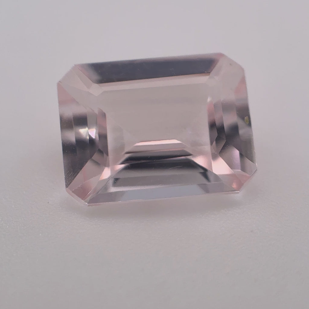 Pink Morganite, Emerald Cut, 2.00ct