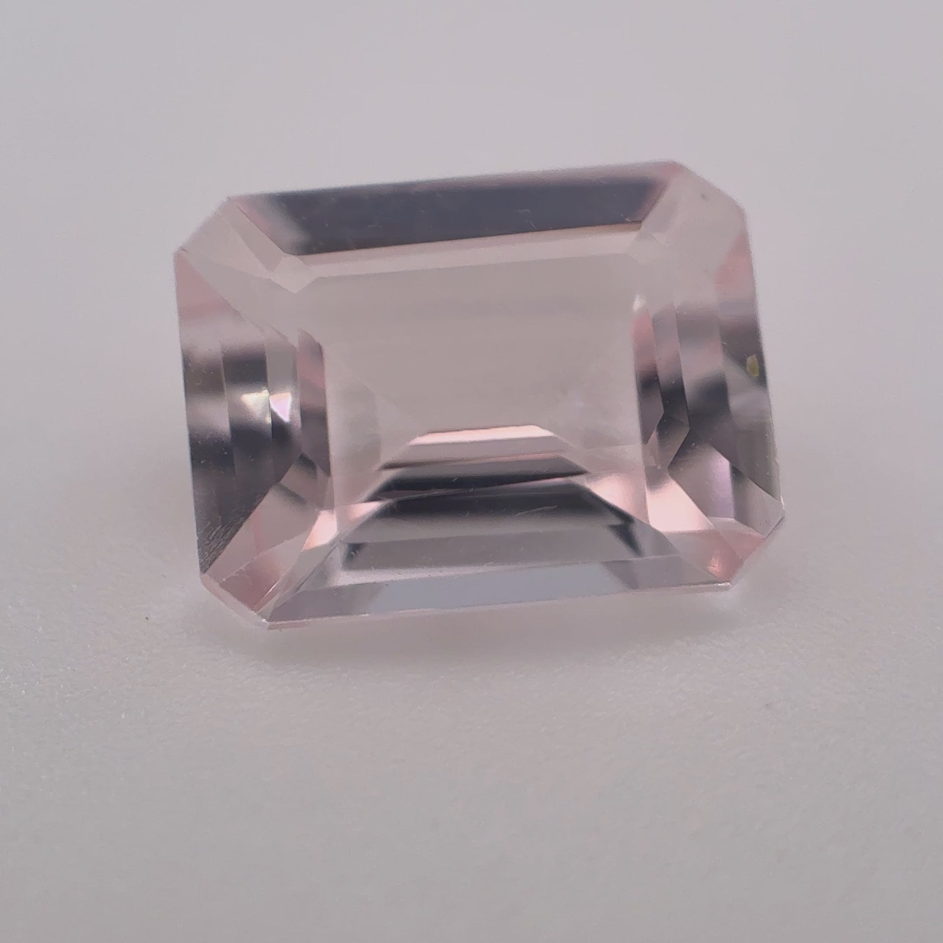 Pink Morganite, Emerald Cut, 2.00ct