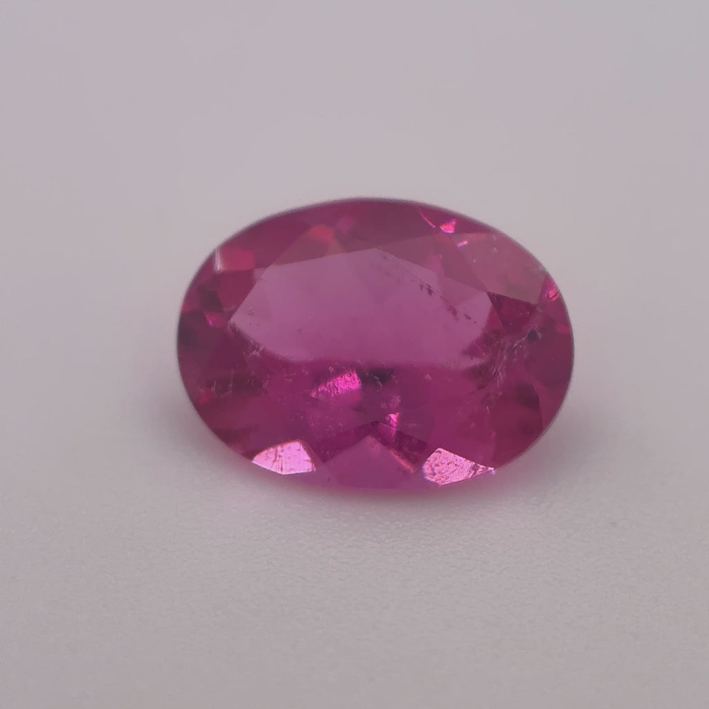 Rubellite Tourmaline, Oval, 1.20ct