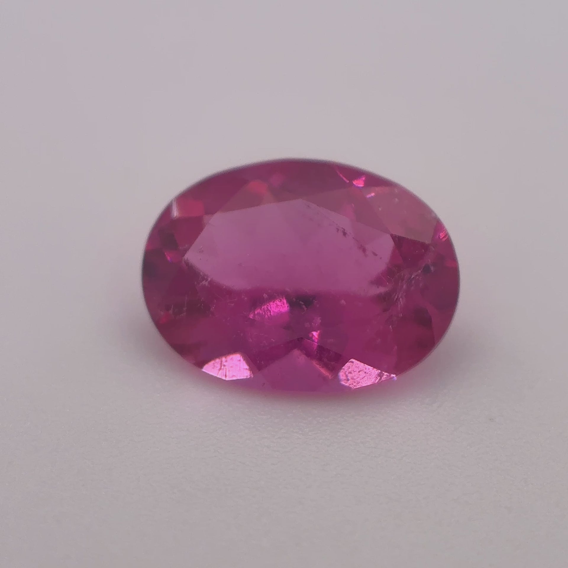 Rubellite Tourmaline, Oval, 1.20ct