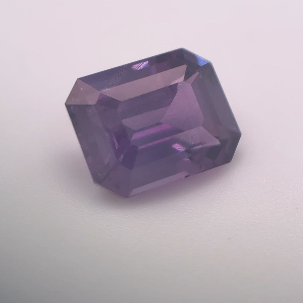 Purple Sapphire, Unheated, 2.29ct