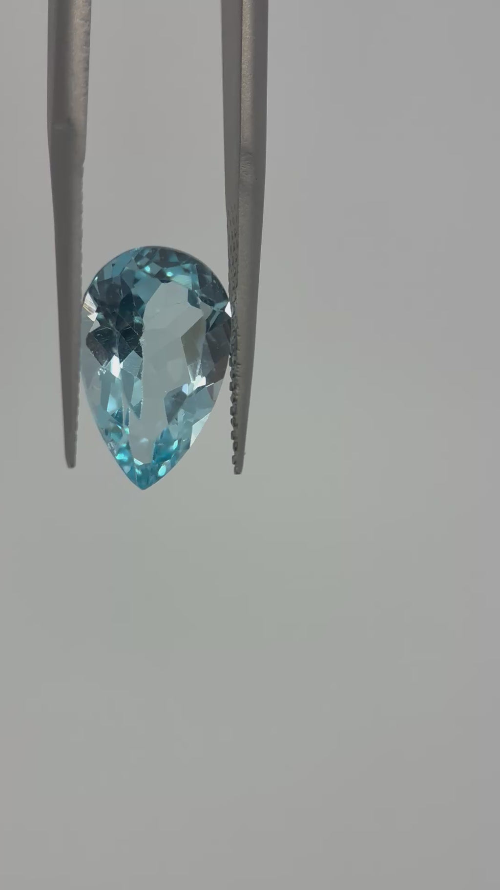 Aquamarine, Pear Cut, 5.61ct
