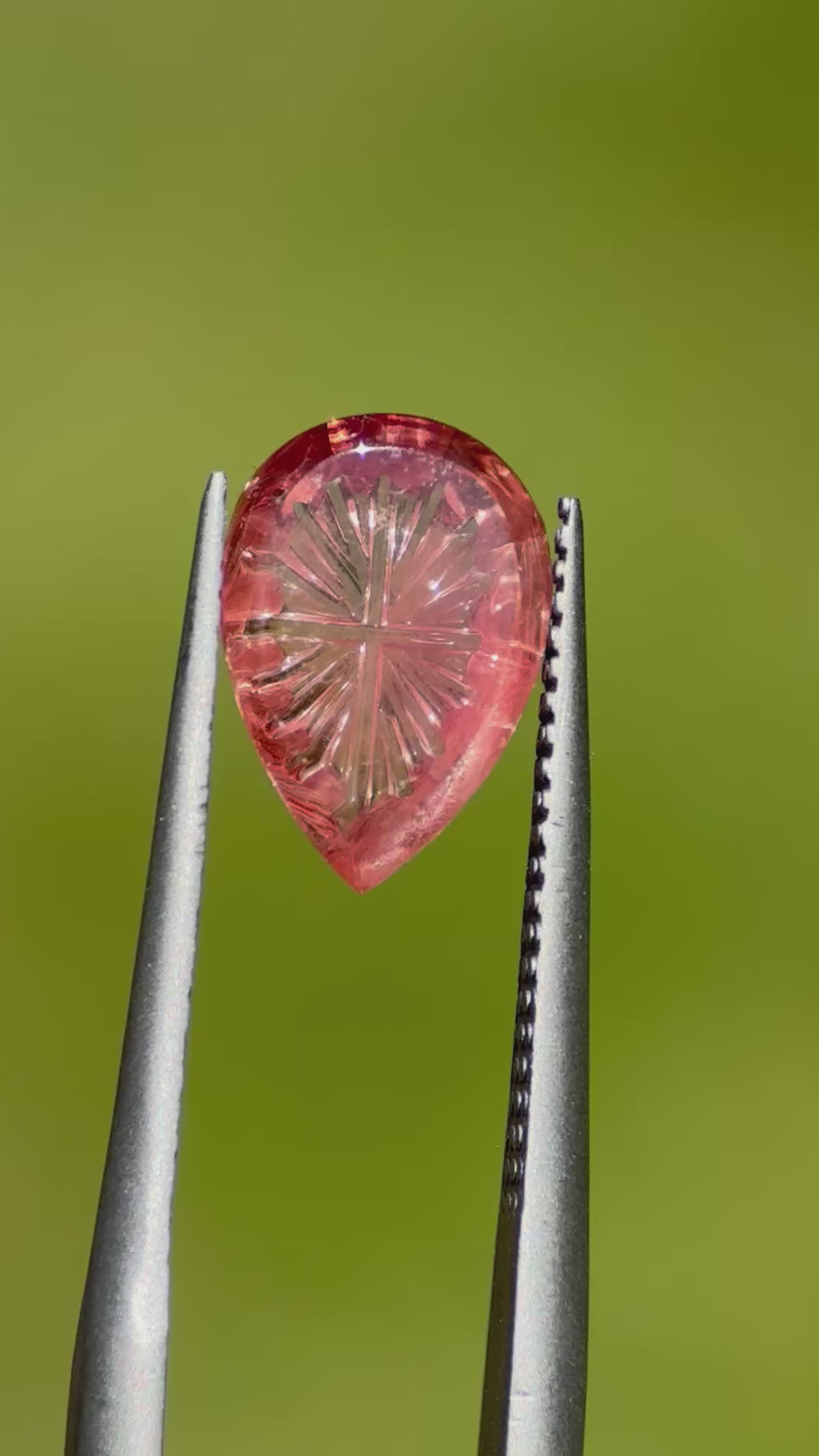 Oregon Sunstone, Fantasy Cut, 1.82ct