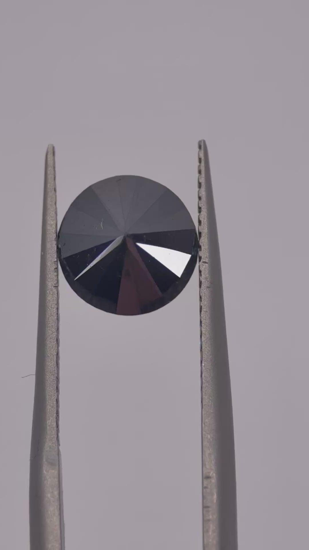 Black Diamond, Round Brilliant, 2.10ct