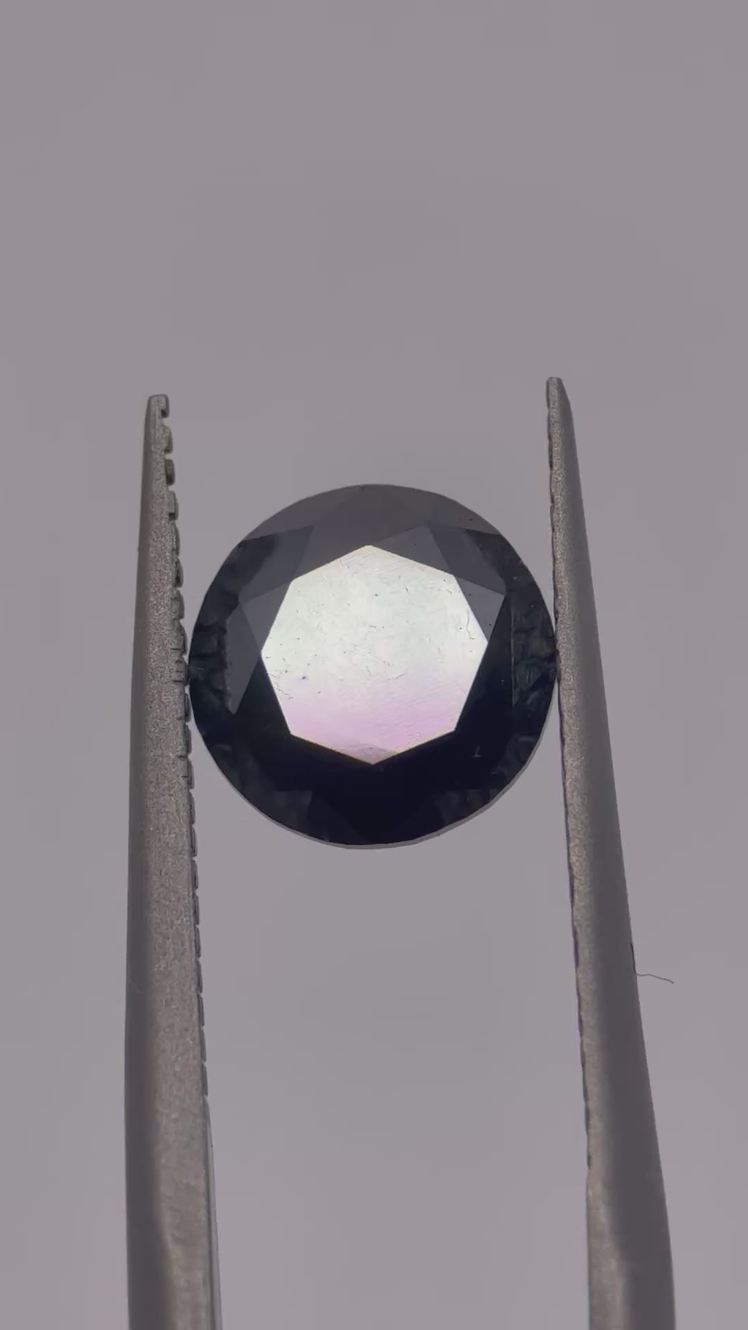 Black Diamond, Round Brilliant, 2.10ct