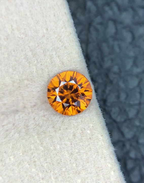 Golden Zircon, Master Cut, 1.21ct