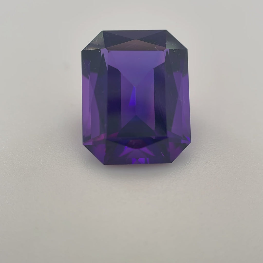 Siberian Amethyst, Precision Cut, 3.98ct